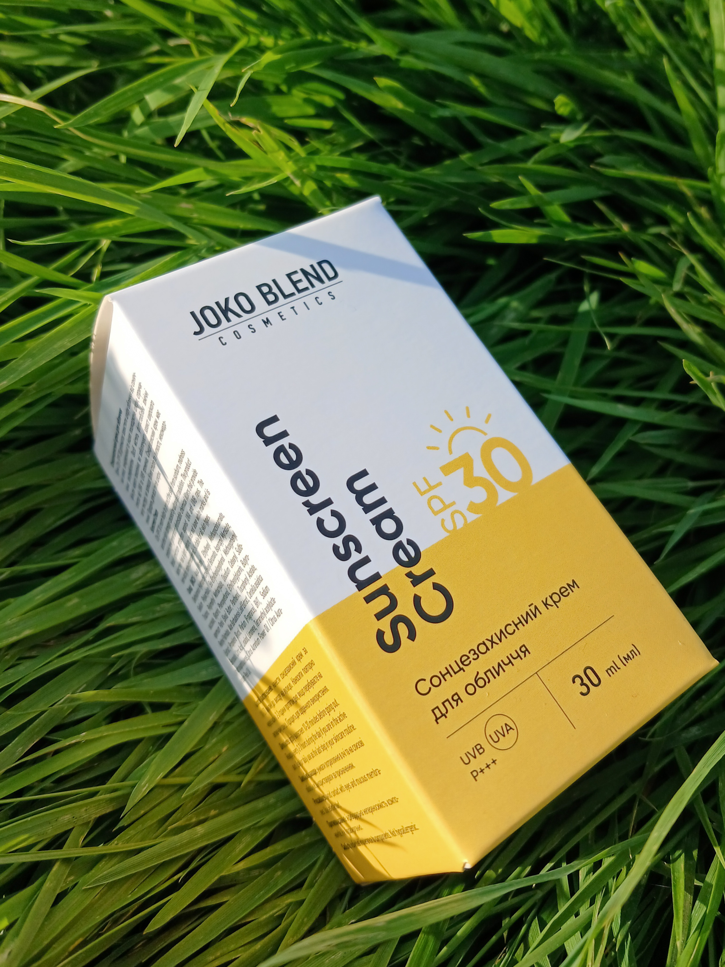 Joko Blend Сонцезахисний крем для обличчя SPF30