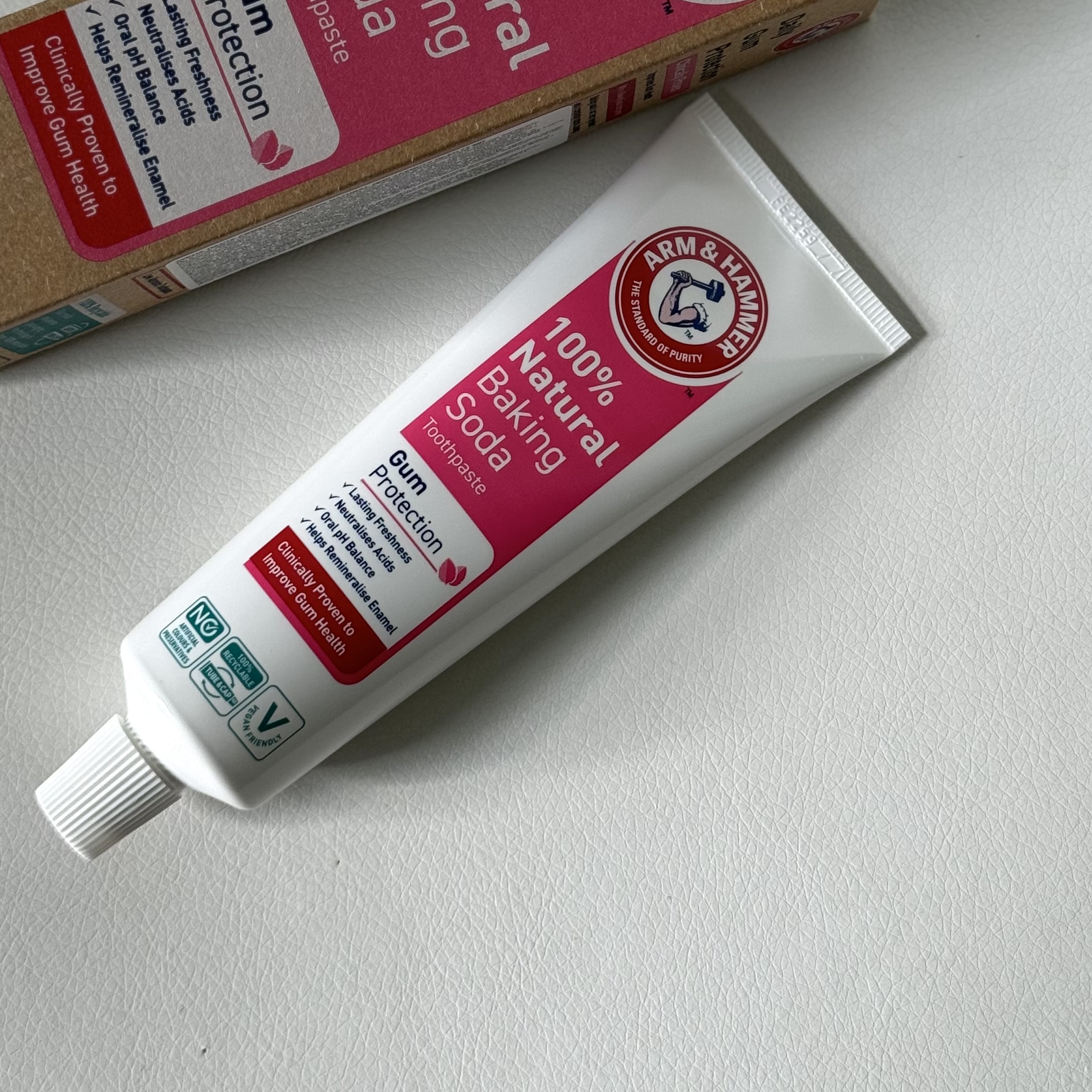 Arm & Hammer 100% Natural Baking Soda Gum Protection Toothpaste
