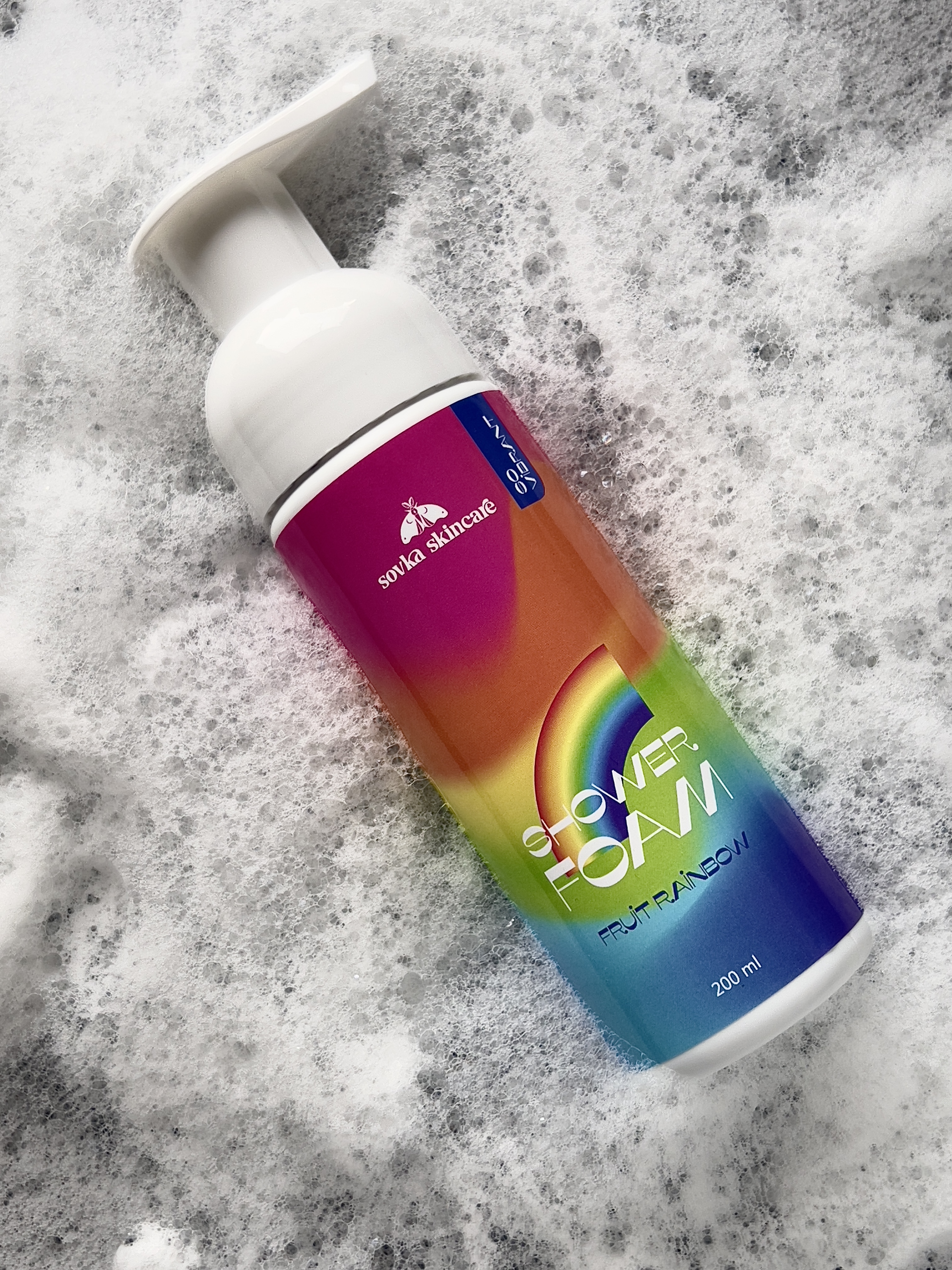 Sovka Skincare | Shower Foam Fruit Rainbow