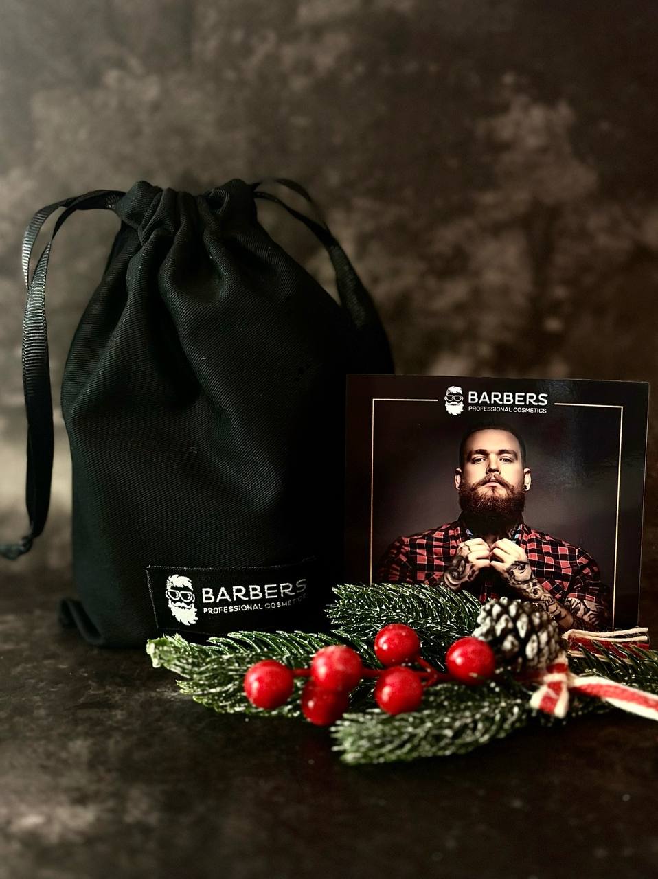 Barbers Premium Beard Set Ginger & Pink Pepper