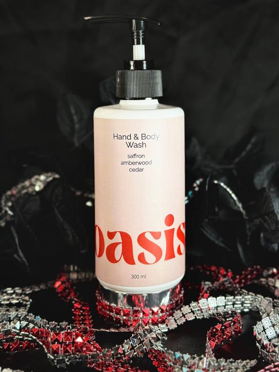 Oasis Hand&Body Wash "Saffron Amberwood Cedar"