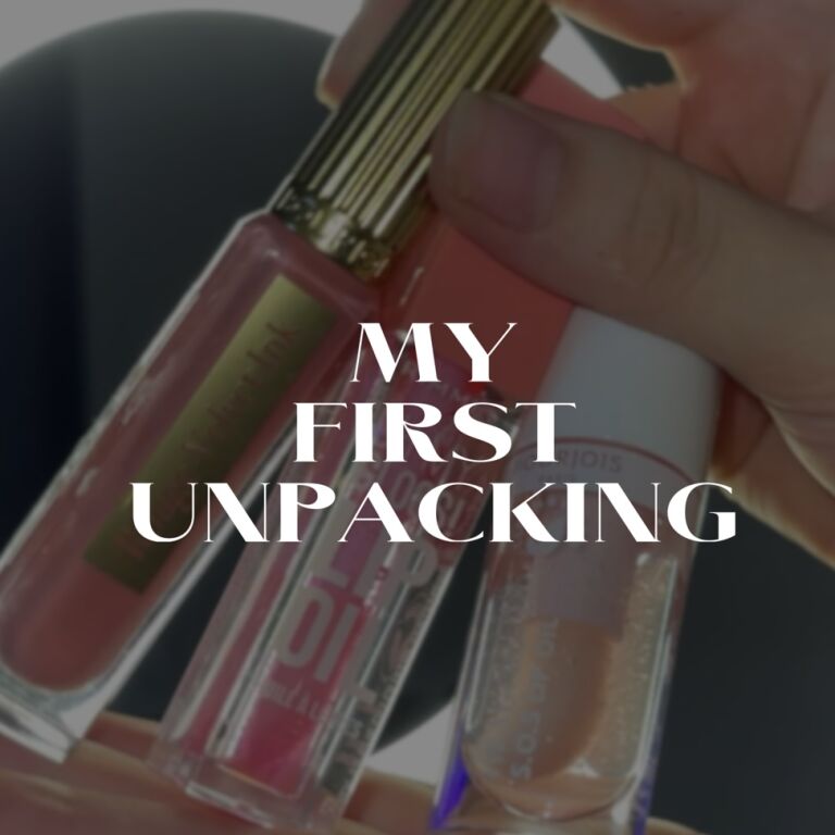MY FIRST UNPACKING || GW Lips Combo