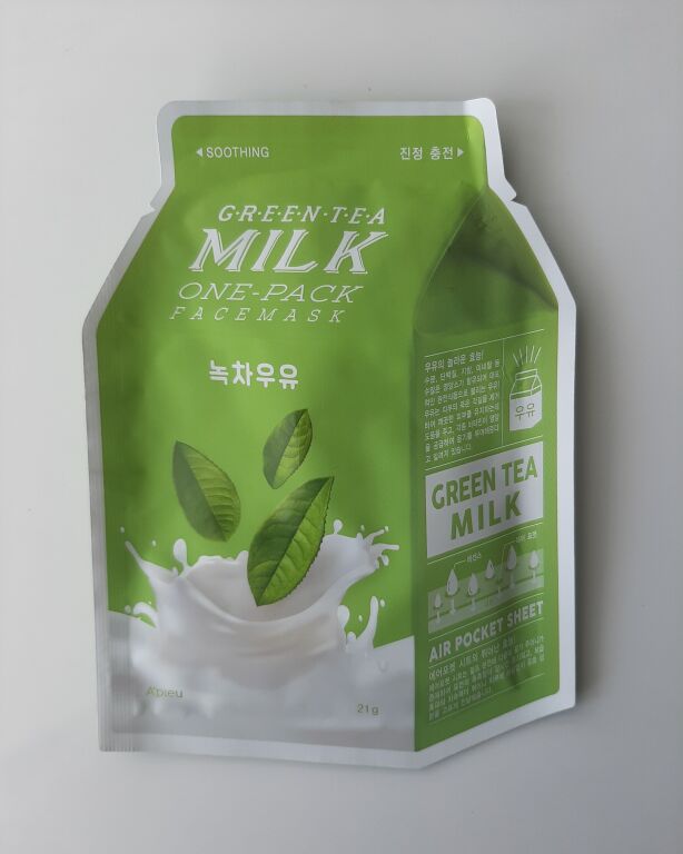 🌿A'pieu Green Tea Milk One-Pack🌿