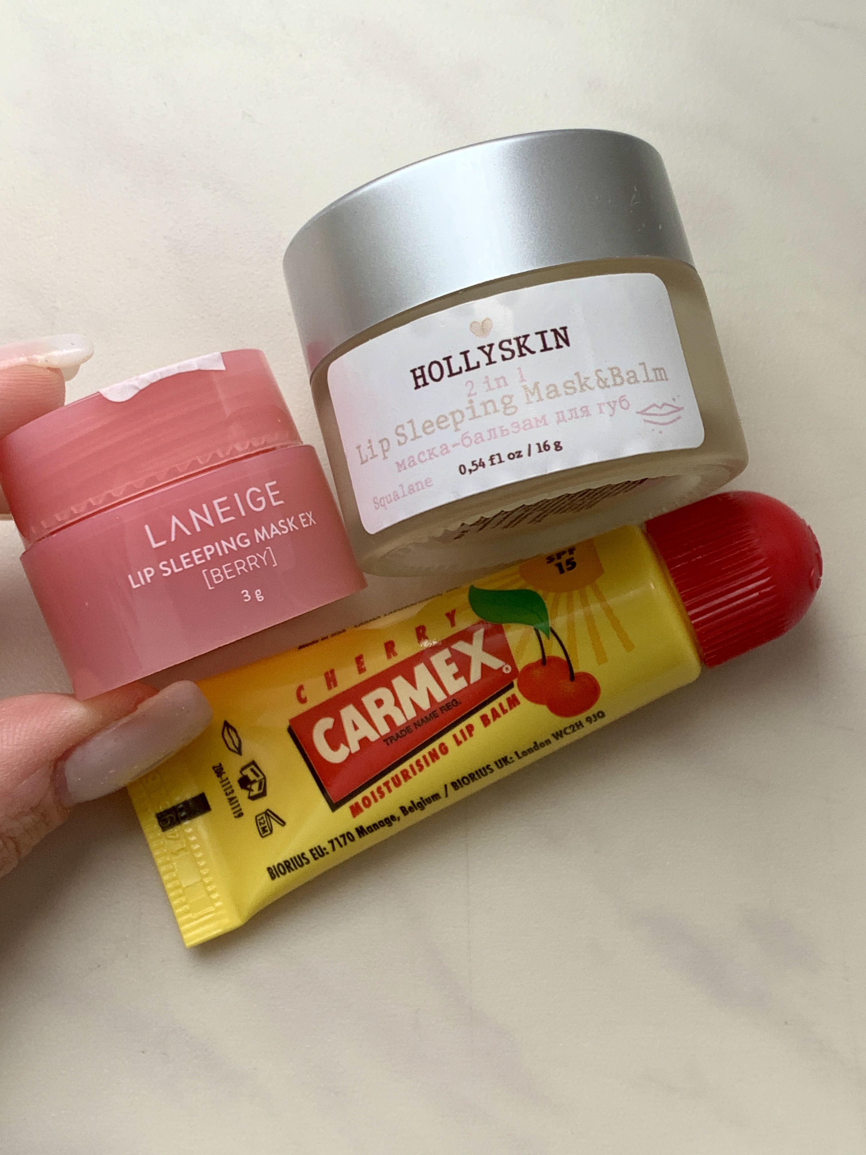 Laneige, Hollyskin, Carmex