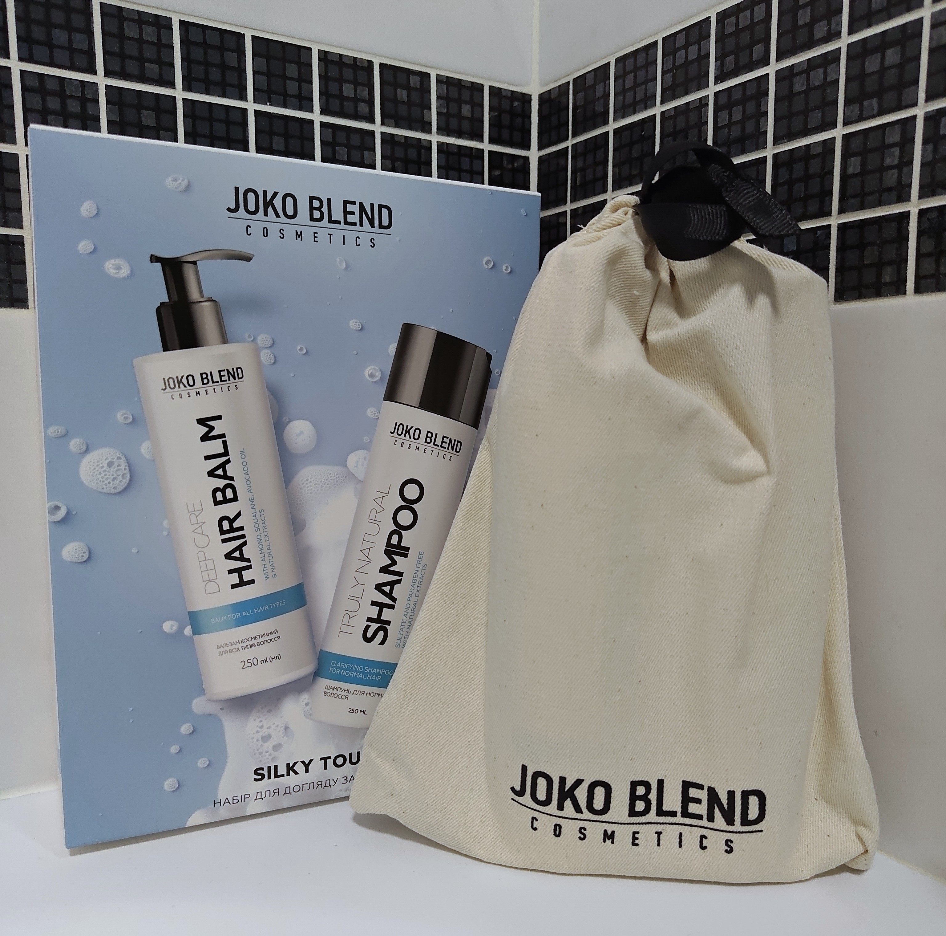 Набір для догляду Joko Blend Silky Touch на жирному тонкому волоссю
