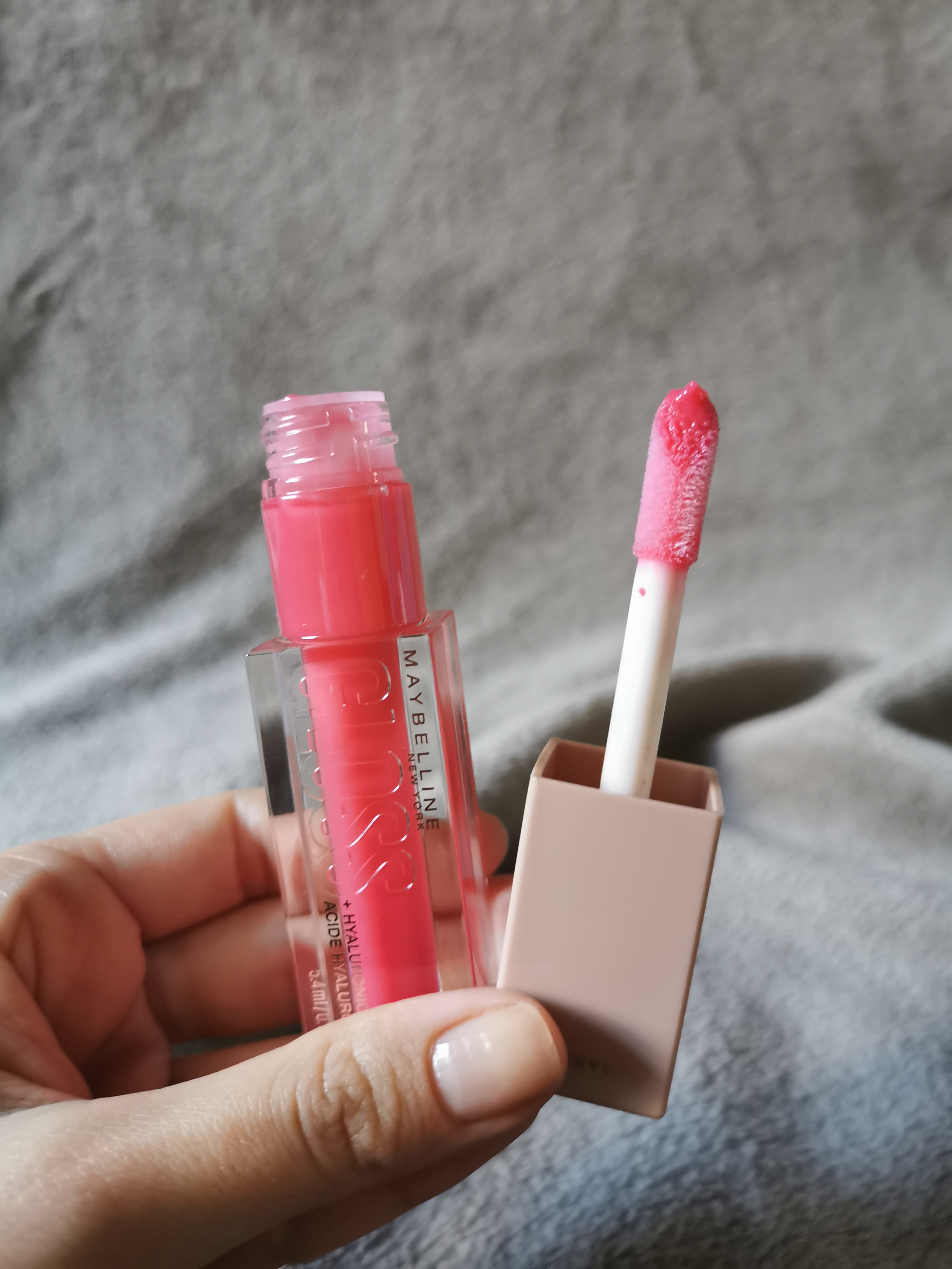 Огляд блиску Lifter Gloss від Maybelline 24 Bubble Gum ч.6