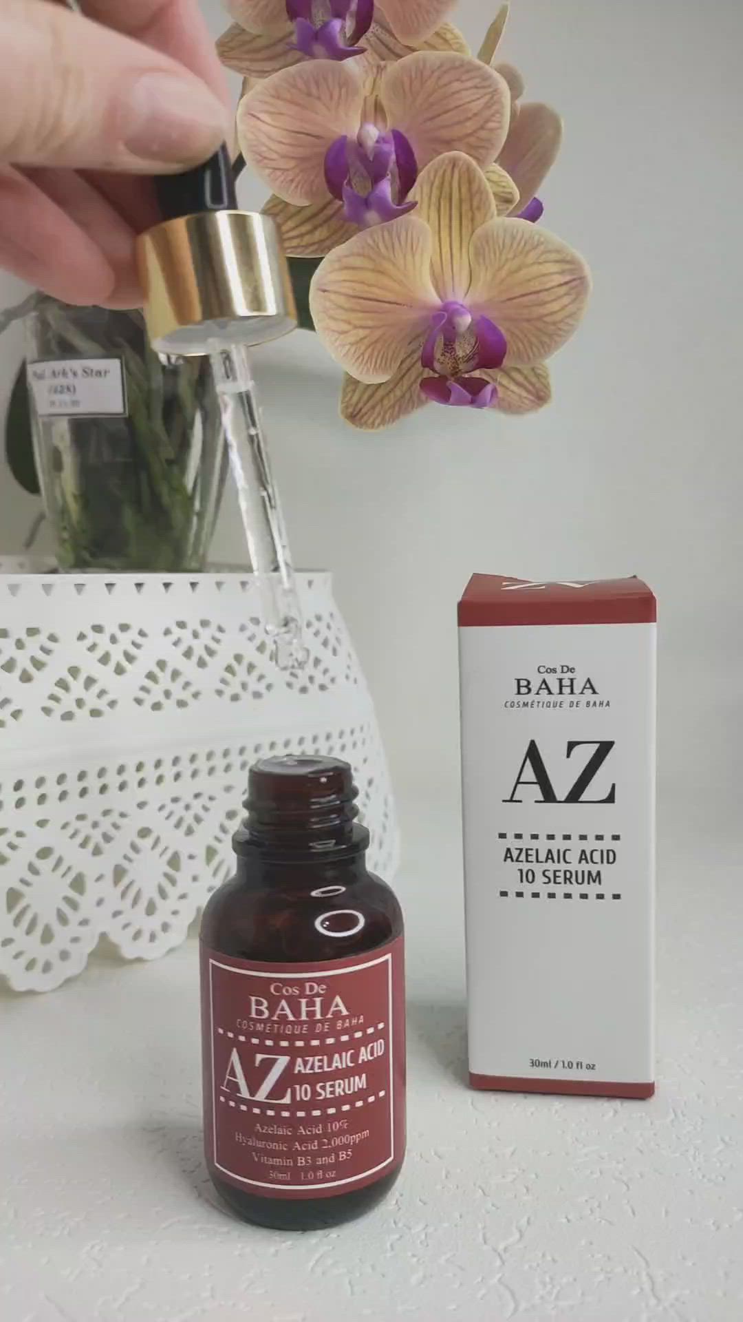 Сироватка для обличчя з азелаїновою кислотою 10% Cos De Baha Azelaic Acid 10% Serum