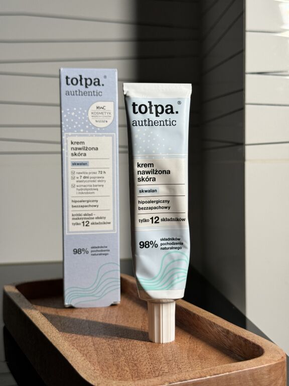 Зволожувальний крем для обличчя Tolpa Authentic Moisturized Cream