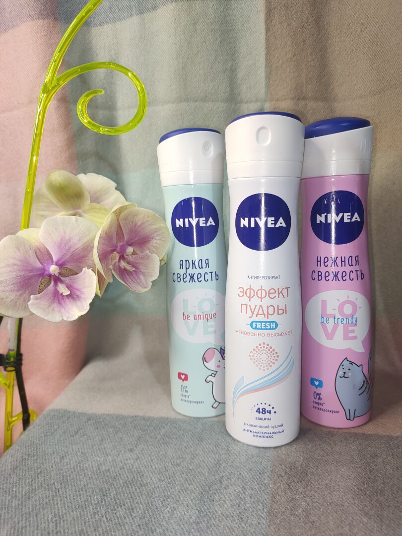 Антиперспіранти від Nivea