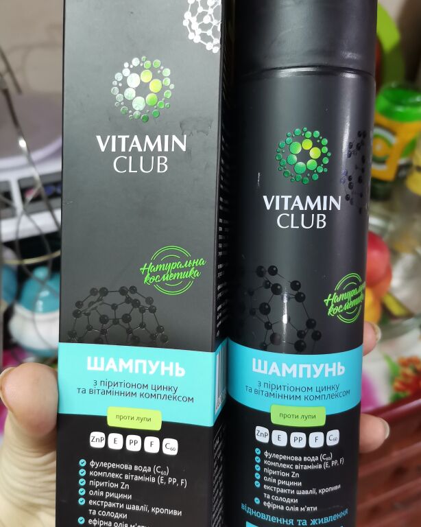 Шампунь вiд Vitamin club