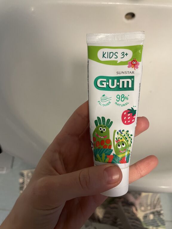 Дитяча зубна паста G•U•M