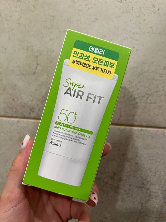 A'Pieu Super Air Fit Mild Sunscreen Daily SPF50+ PA++++