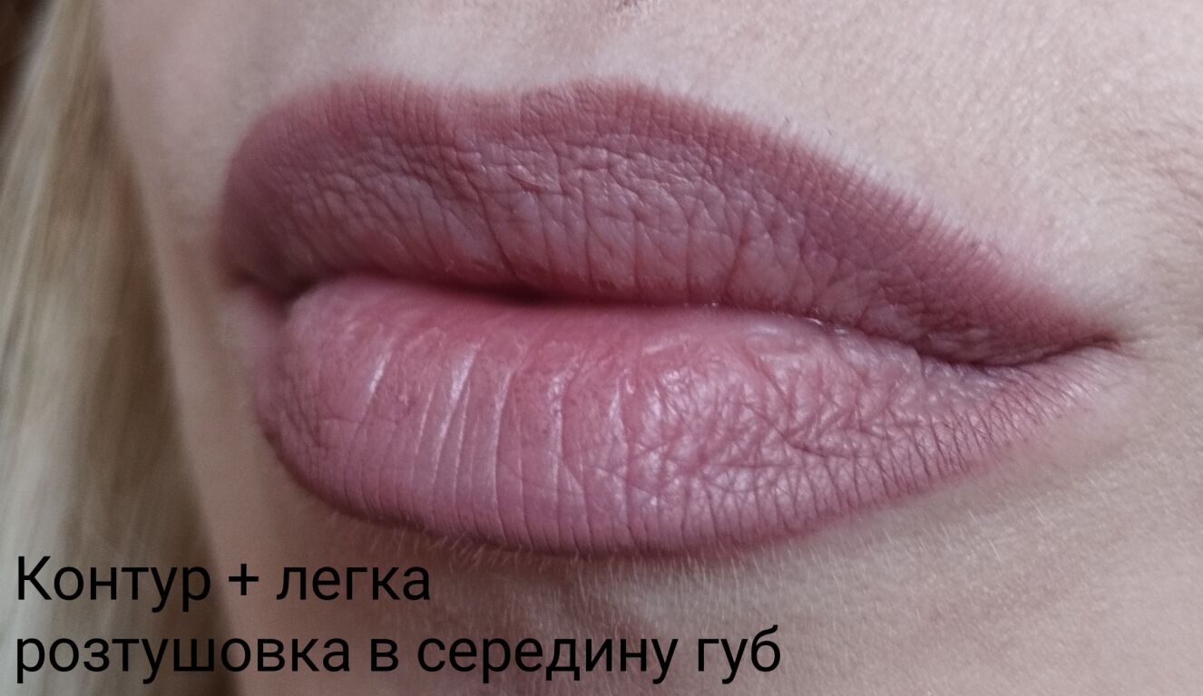 Рожевий тауп + ніжне Lip комбо з цим олівцем