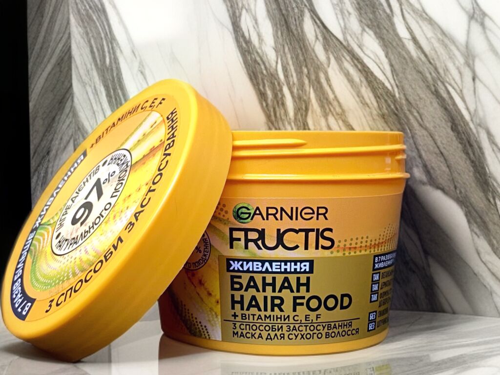 Ма�ска Garnier Fructis з Бананом